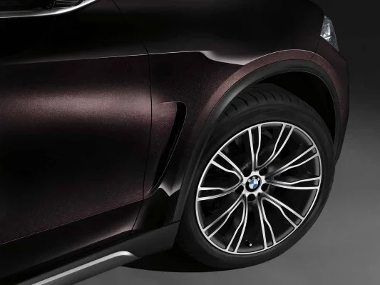 BMW Alufelge Individual V-Speiche 551 orbitgrau/glanzgedreht 11Jx20 ET37 X5 F15 X6 F16