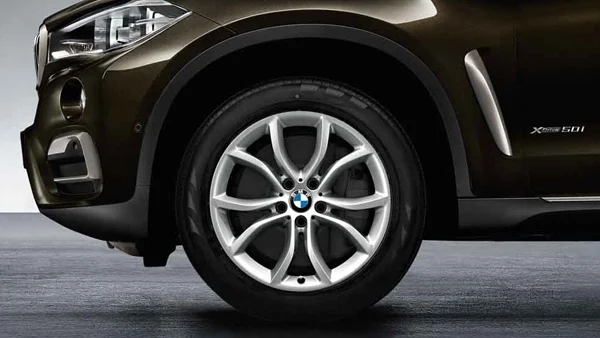 BMW Alufelge V-Speiche 594 silber 9Jx19 ET48 X6 F16 Vorderachse/Hinterachse