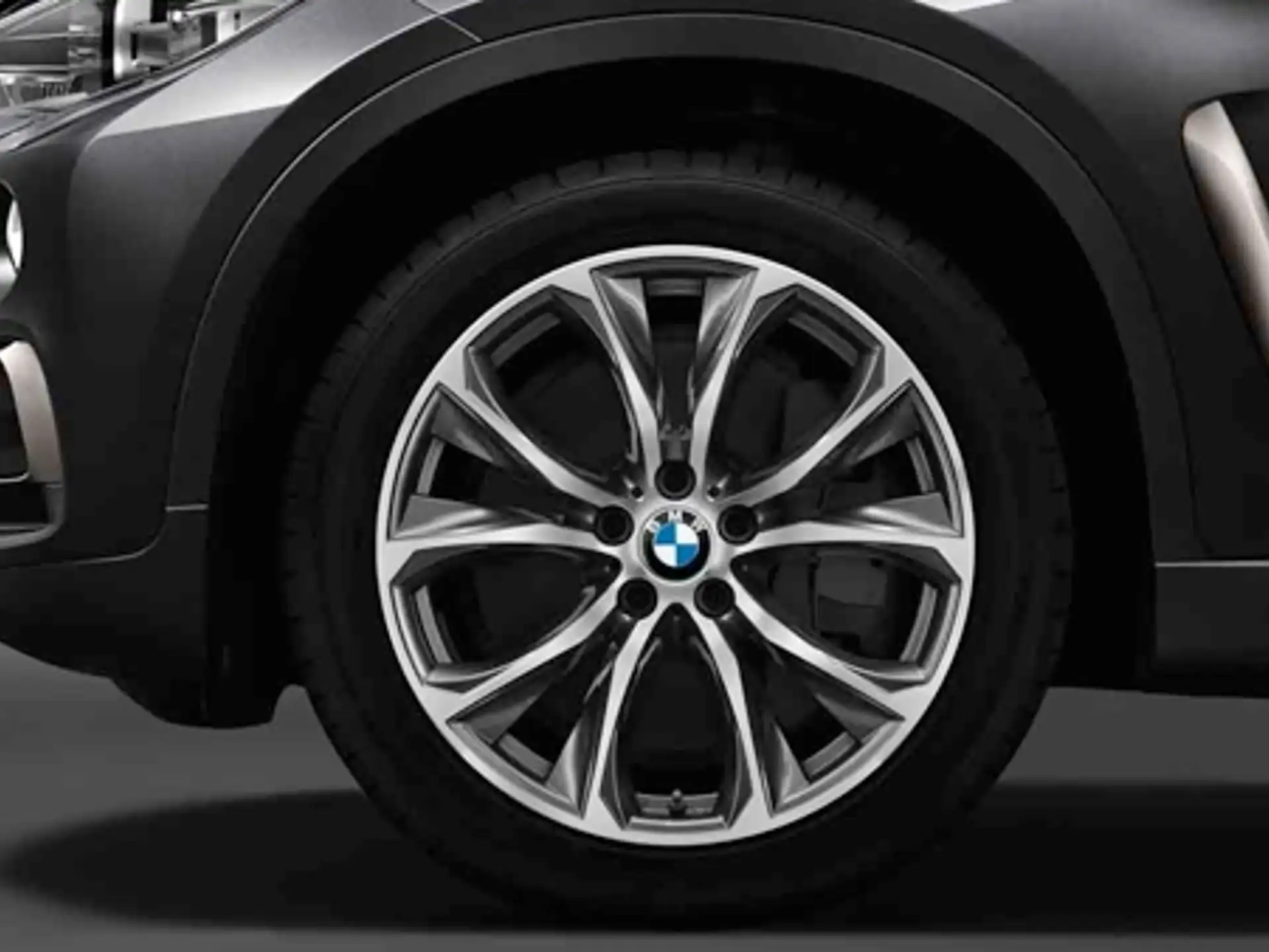 BMW Alufelge V-Speiche 597 Bicolor 11Jx20 ET37 X6 F16 Hinterachse