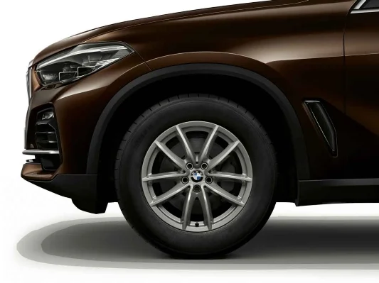 BMW Alufelge V-Speiche 618 reflexsilber VA HA X5 X6