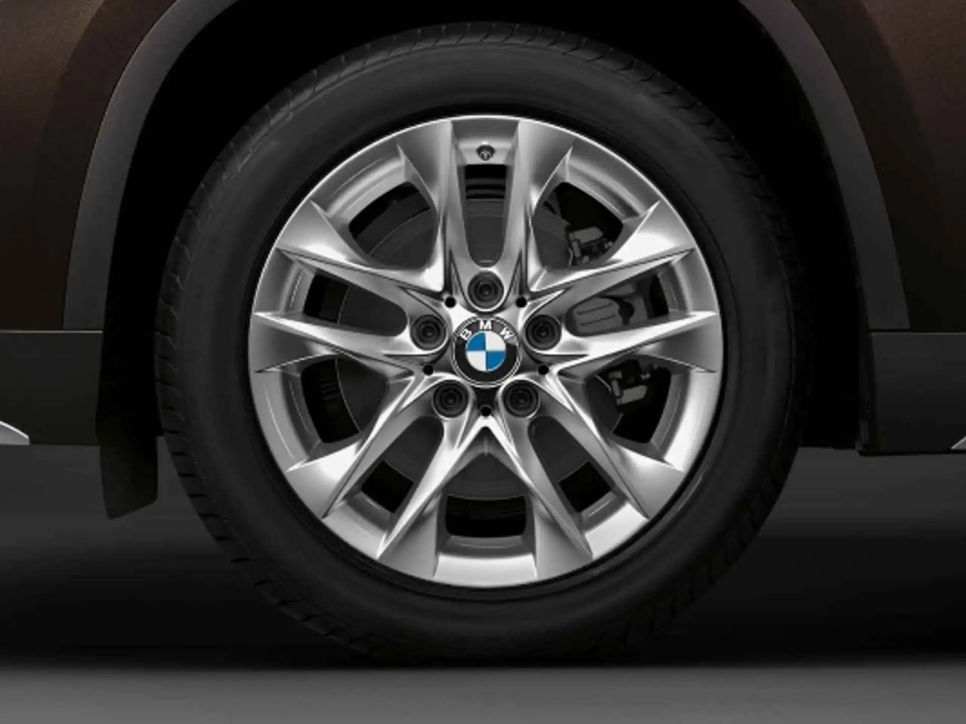 BMW Alufelge V-Speiche 621 silber 7,5Jx17 ET34 X1 E84 Vorderachse/Hinterachse