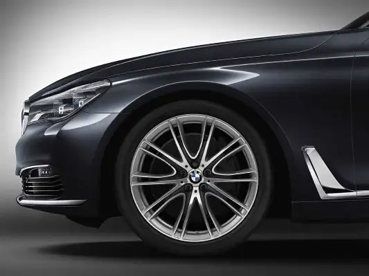 BMW Alufelge V-Speiche 649i ferricgrey/glanzgedreht 10J ET41 6er