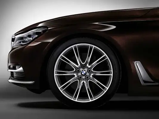 BMW Alufelge V-Speiche 649i ferricgrey/glanzgedreht 8,5J ET25 7er