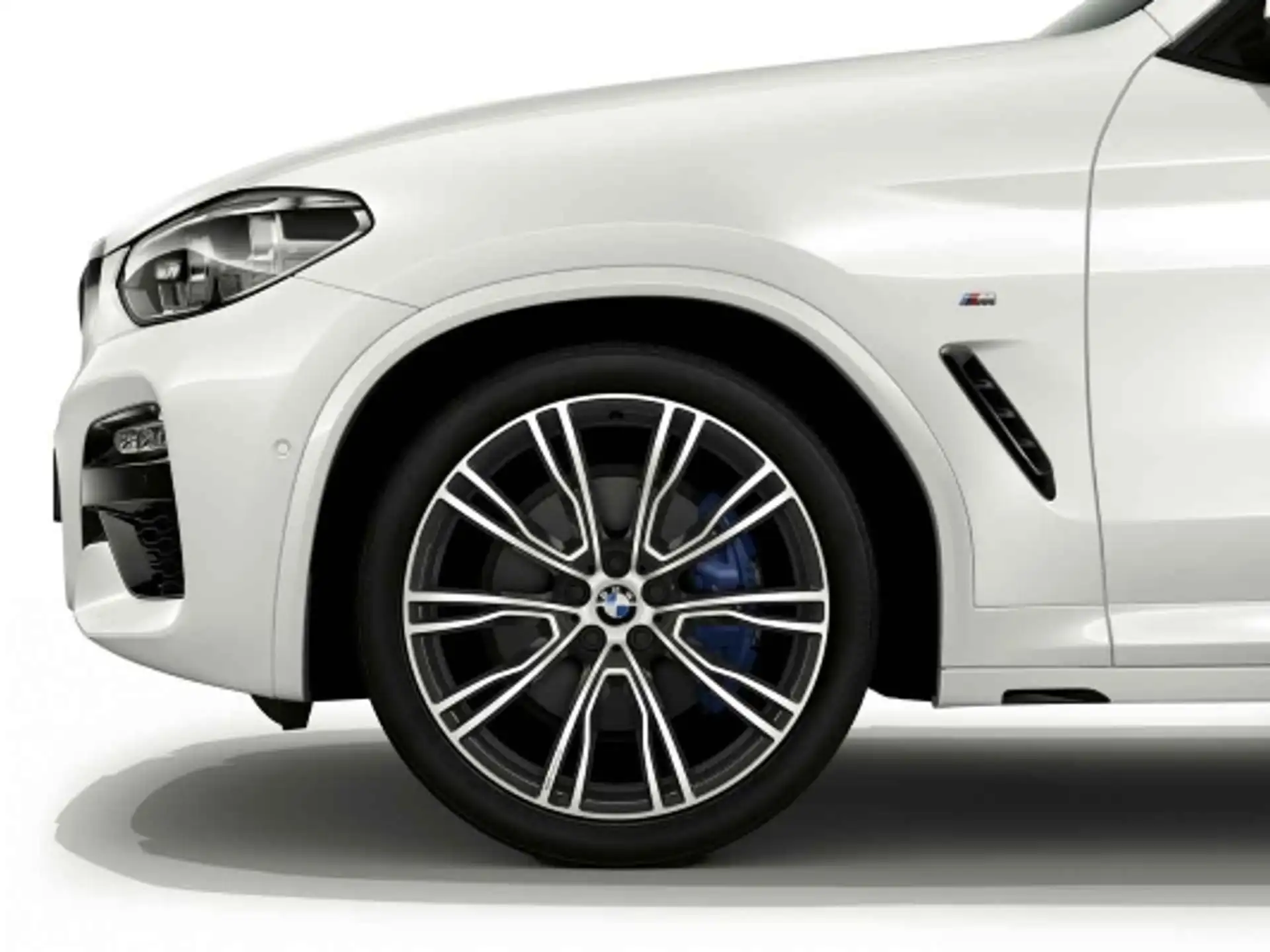 BMW Alufelge V-Speiche 726 bicolor (orbitgrey / glanzgedreht) 8,5J x 21 ET 30 Vorderachse