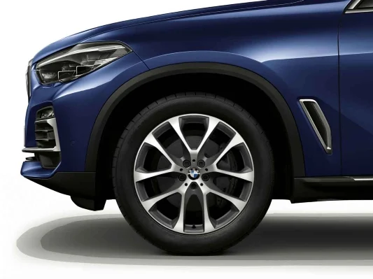BMW Alufelge V-Speiche 738 ferricgrey/glanzgedreht 9Jx20 ET35 X5 G05 X6 G06
