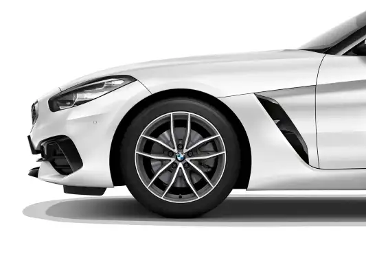 BMW Alufelge V-Speiche 770 bicolor (orbitgrey / glanzgedreht) 8J