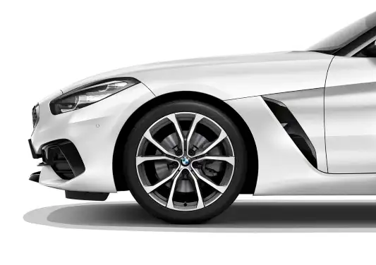 BMW Alufelge V-Speiche 772 ferricgrey/glanzgedreht 10J ET40 Z4 G2