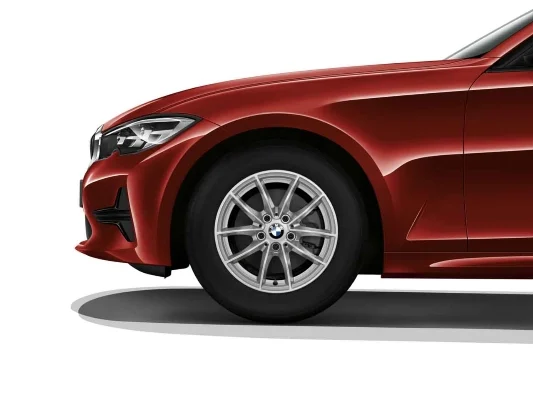 BMW Alufelge V-Speiche 774 reflexsilber 6,5J x 16 ET 22 Vorderachse / Hinterachse