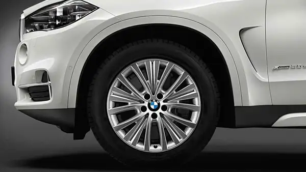 BMW Alufelge Vielspeiche 448 bicolor (silber/glanzgedreht) 9J x 1