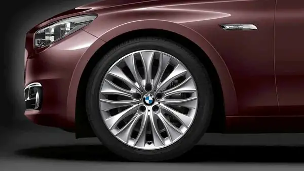 BMW Alufelge Vielspeiche 459 silber/glanzgedreht 8,5J ET25 5er F0