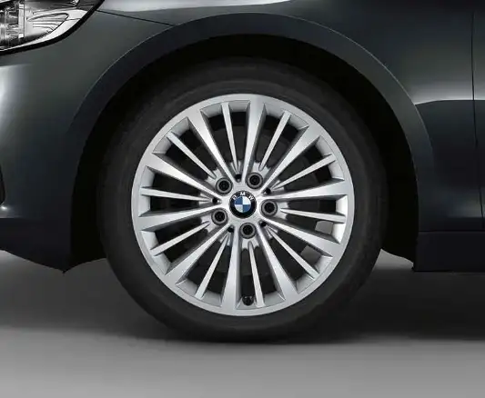 BMW Alufelge Vielspeiche 481 bicolor (reflexsilber / glanzgedreht