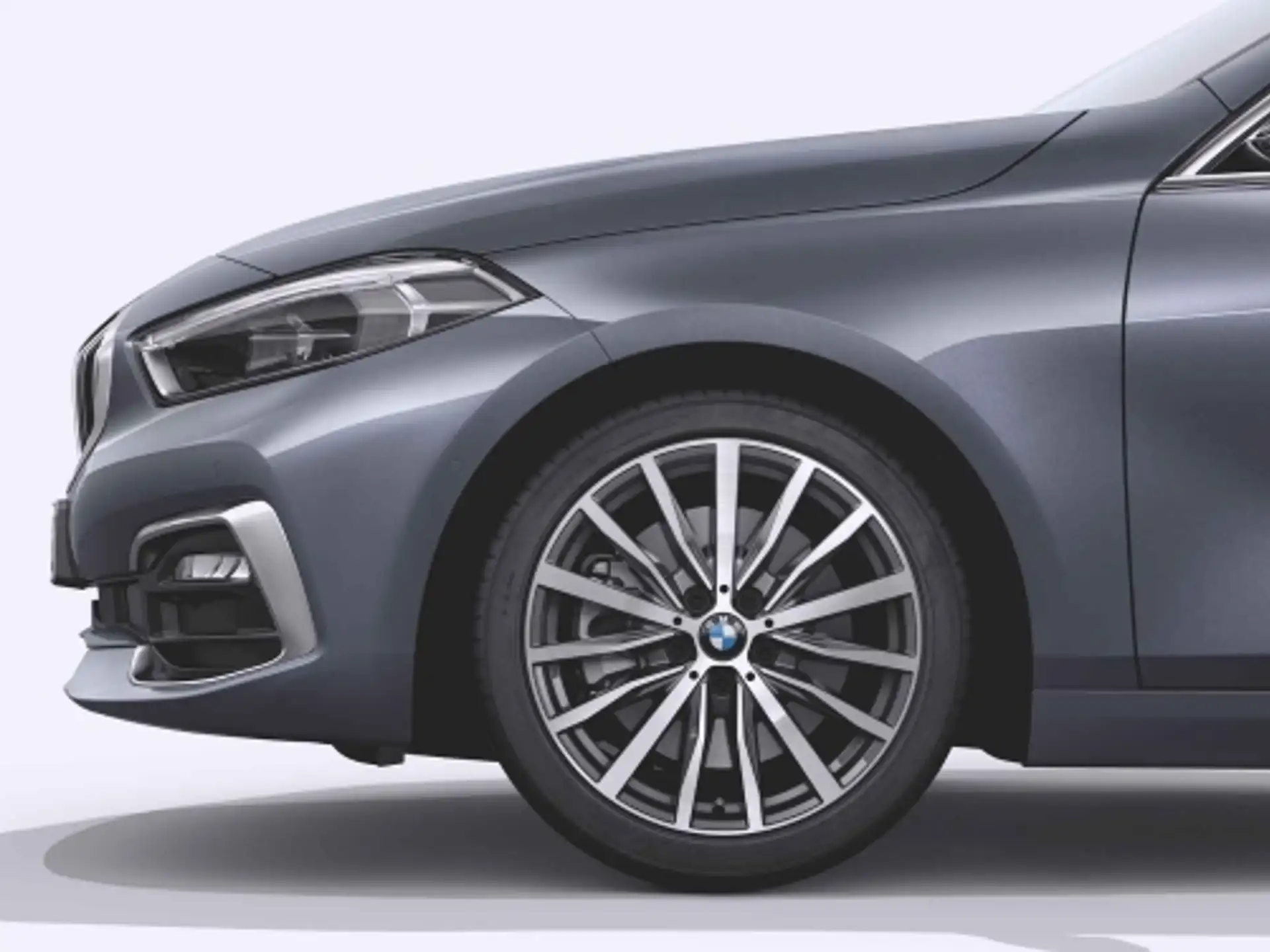 BMW Alufelge Vielspeiche 488 bicolor (orbitgrey / glanzgedreht) 8J x 18 ET 57 Vorderachse / Hinterachse