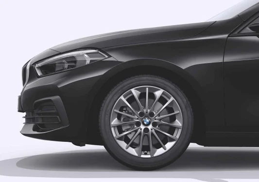 BMW Alufelge Vielspeiche 546 reflexsilber 7,5J x 17 ET 54 Vorderachse / Hinterachse 1er F40 2er F45 F46