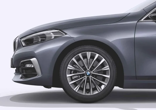 BMW Alufelge Vielspeiche 547 ferricgrey/glanzgedreht 7,5Jx17 ET54 1er F40 2er F45/F46 Vorderachse/Hinterachse 