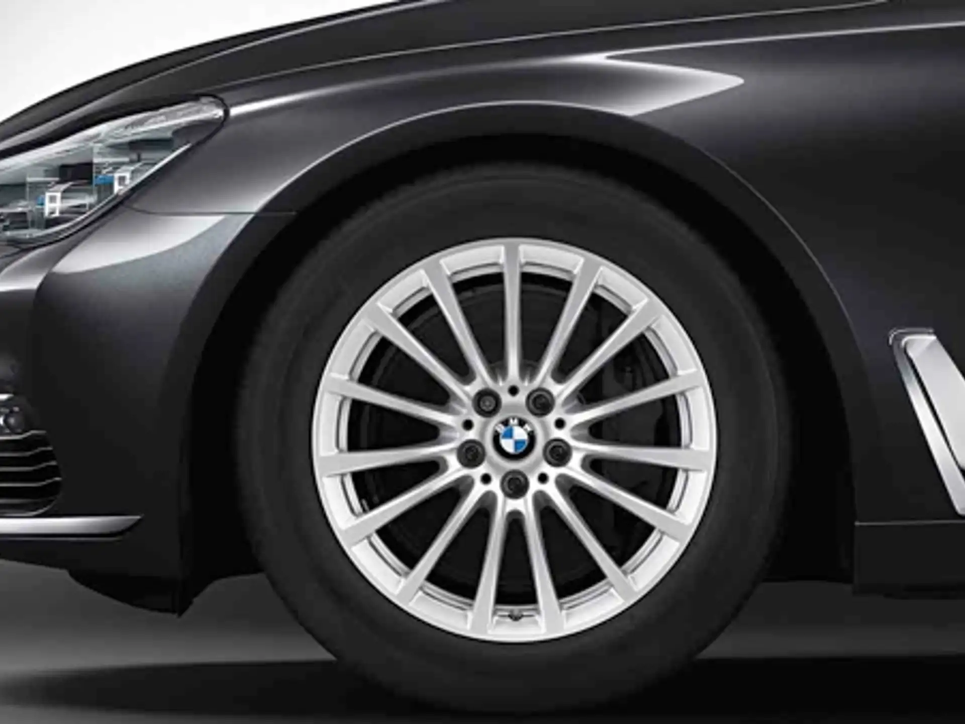 BMW Alufelge Vielspeiche 619 silber 8J x 18 ET 30 Vorderachse / Hinterachse
