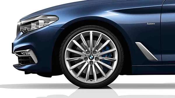 BMW Alufelge Vielspeiche 633 reflexsilber Vorderachse/Hinterachse 5er