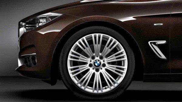 BMW Alufelge W-Speiche 440 spacegrau/glanzgedreht 8Jx19 ET30 3er F34 GT