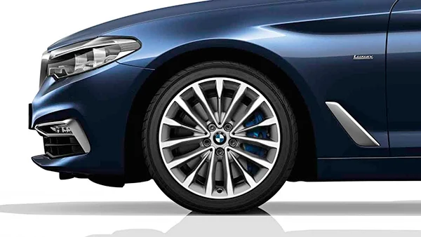 BMW Alufelge W-Speiche 632 reflexsilber Vorderachse/Hinterachse 5er
