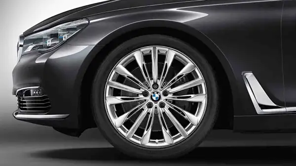 BMW Alufelge W-Speiche 646 poliert 10J x 20 ET 41 Hinterachse - 6