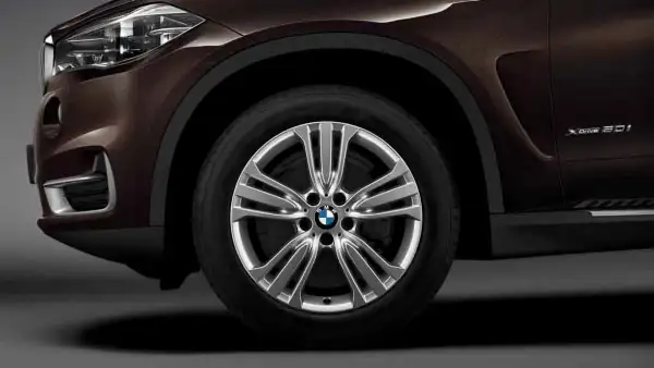 BMW Alufelge W-Speiche 447 silber 9J x 19 ET 48 Vorderachse - X5