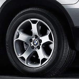 BMW Alufelge Y-Speiche 131 silber 8Jx18 ET40 X5 E53 Vorderachse / Hinterachse
