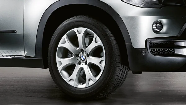 BMW Alufelge Y-Speiche 211 silber 9Jx19 ET48 X5 E70 Vorderachse / Hinterachse