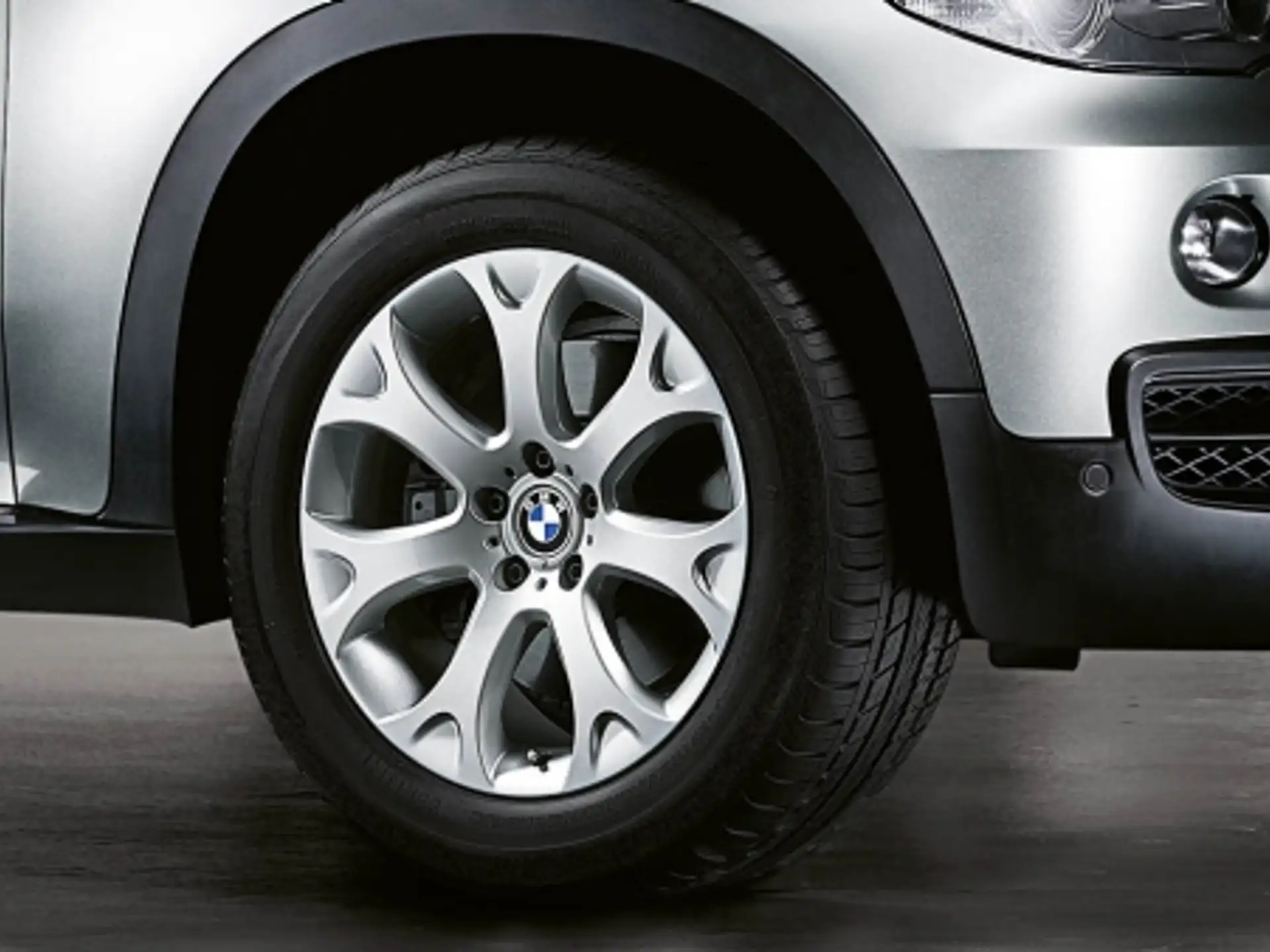 BMW Alufelge Y-Speiche 211 silber 9Jx19 ET48 X5 E70 Vorderachse / Hinterachse