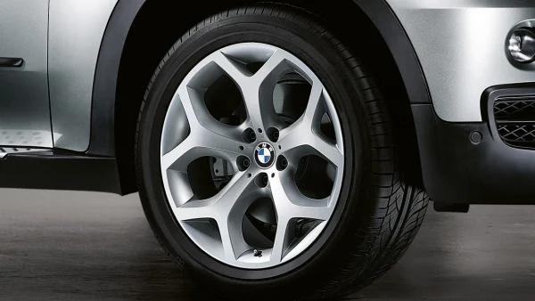 BMW Alufelge Y-Speiche 214 silber 11Jx20 ET37 X6 E71/E72 Hinterachse