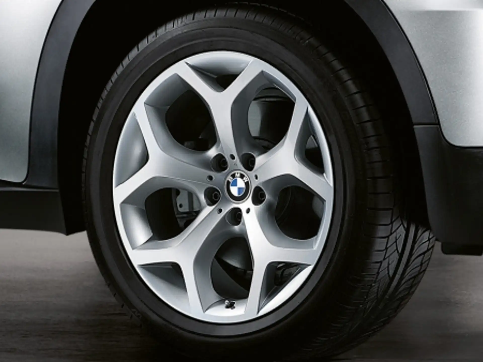 BMW Alufelge Y-Speiche 214 silber 11Jx20 ET37 X6 E71/E72 Hinterachse
