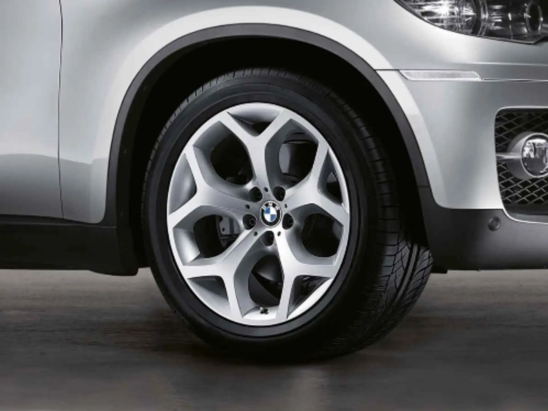 BMW Alufelge Y-Speiche 214 silber 10Jx20 ET40 X5 E79 X6 E71/E72 Vorderachse