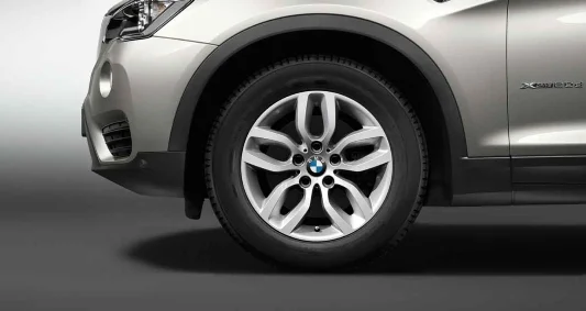 BMW Alufelge Y-Speiche 305 7,5J x 17 ET 32 Silber Vorderachse / Hinterachse