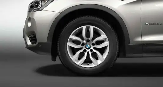 BMW Alufelge Y-Speiche 305 7,5J x 17 ET 32 Silber Vorderachse / H