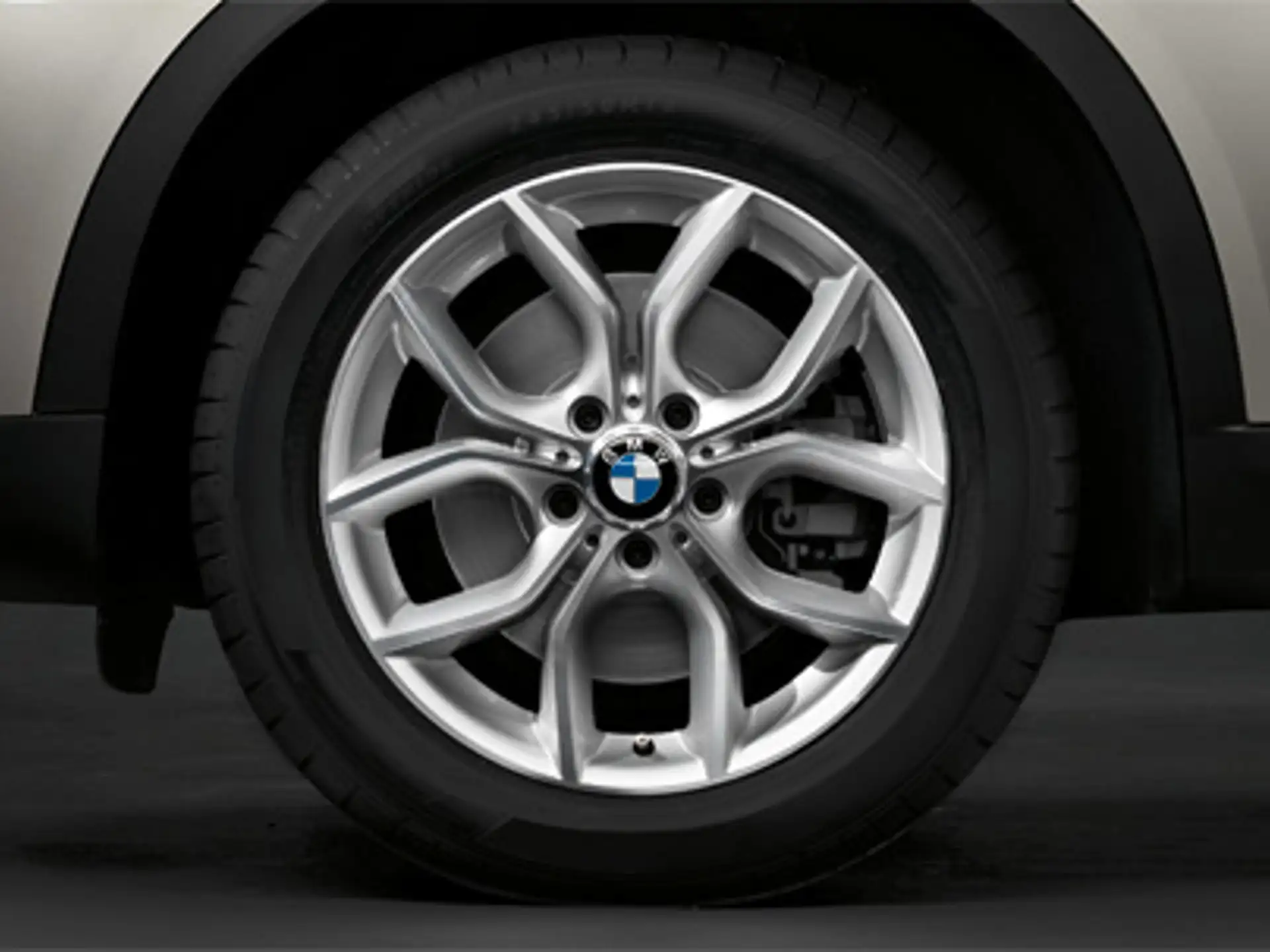 BMW Alufelge Y-Speiche 308 8J x 18 ET 43 Silber Vorderachse / Hinterachse