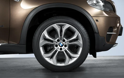 BMW Alufelge Y-Speiche 336 11J x 20 ET 37 Bicolor (Orbit Grau / glanzgedreht) Hinterachse