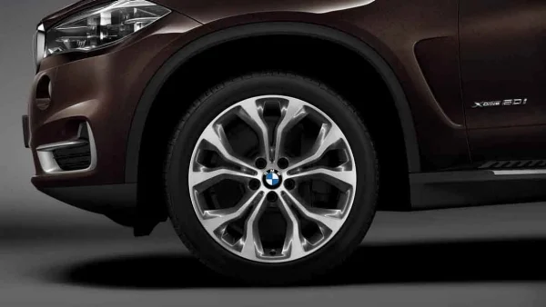 BMW Alufelge Y-Speiche 451 ferricgrey/glanzgedreht 11Jx20 ET37 X5 F15 X6 F16