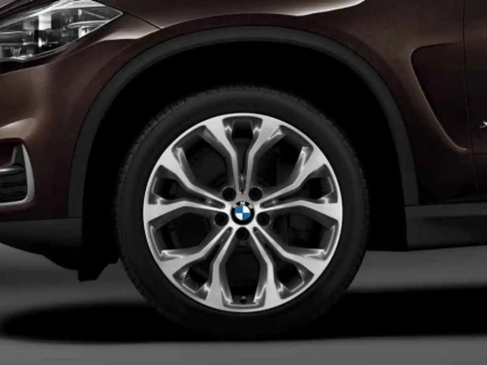 BMW Alufelge Y-Speiche 451 ferricgrey/glanzgedreht 11Jx20 ET37 X5 F15 X6 F16