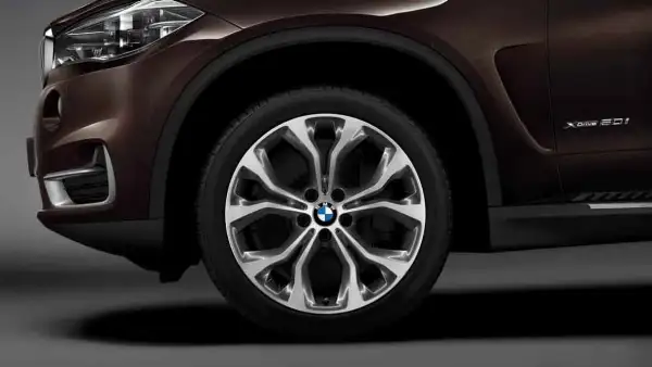 BMW Alufelge Y-Speiche 451 ferricgrey/glanzgedreht 11J ET37 X5 F1