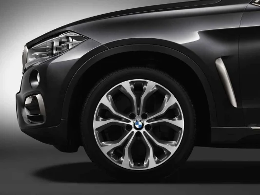BMW Alufelge Y-Speiche 451 ferricgrey/glanzgedreht 10Jx20 ET40 X5 F15 X6 F16