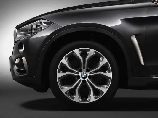 BMW Alufelge Y-Speiche 451 ferricgrey/glanzgedreht 10J ET40 X5 F1