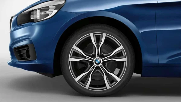 BMW Alufelge Y-Speiche 484 ferricgrey 8Jx18 ET57 2er F45/F46 Vorderachse/Hinterachse