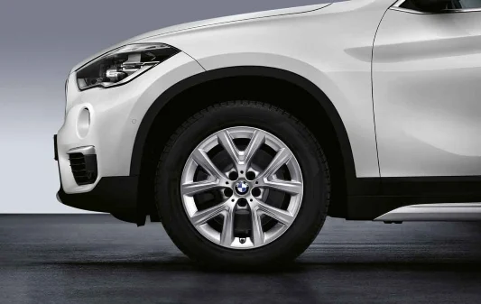 BMW Alufelge Y-Speiche 574 silber VA HA X1 X2