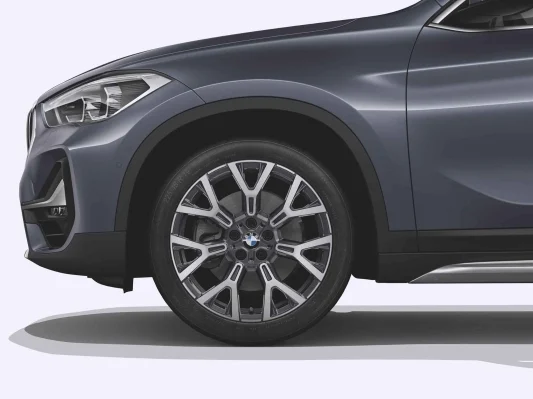 BMW Alufelge Y-Speiche 580 orbitgrey VA HA X1 X2