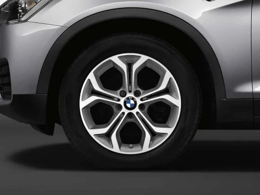 BMW Alufelge Y-Speiche 607 ferricgrey 8Jx18 ET43 X3 F25 X4 F26 Vorderachse/Hinterachse