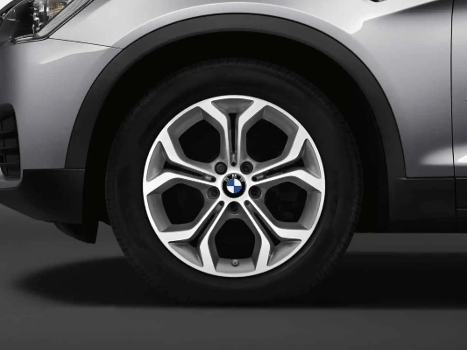 BMW Alufelge Y-Speiche 607 ferricgrey 8Jx18 ET43 X3 F25 X4 F26 Vorderachse/Hinterachse