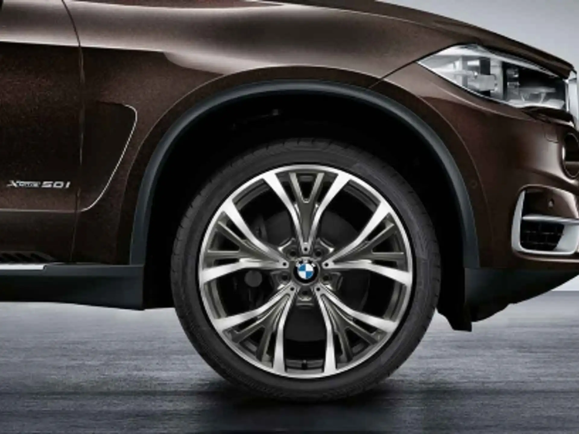 BMW Alufelge Y-Speiche 627 ceriumgray/glanzgedreht 10Jx21 ET40 X5 F15 X6 F16