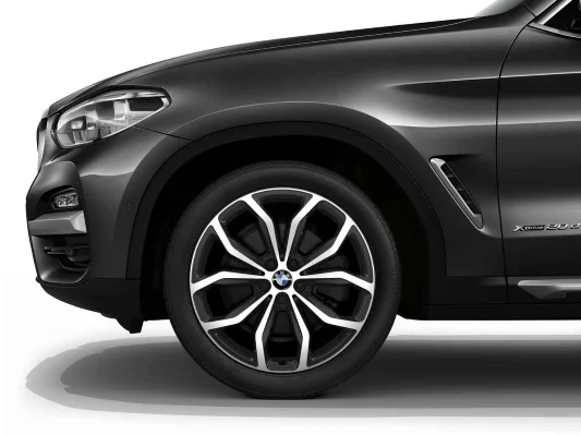 BMW Alufelge Y-Speiche 695 bicolor HA X3 X4