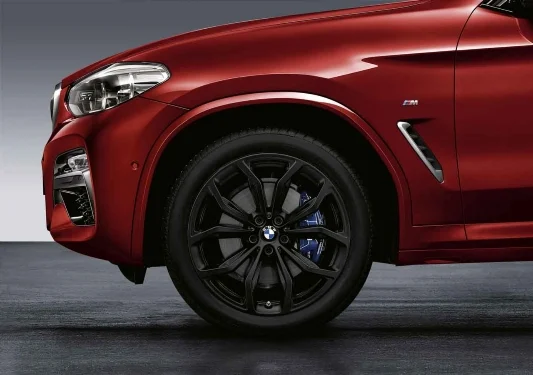 BMW Alufelge Y-Speiche 695 schwarz matt 9,5J x 20 ET 43 Hinterachse