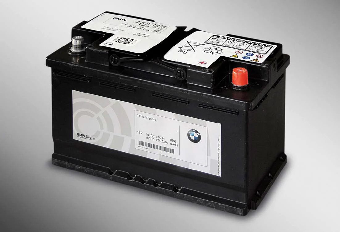 BMW Original BMW AGM-Batterie 12V, 60AH, 660A