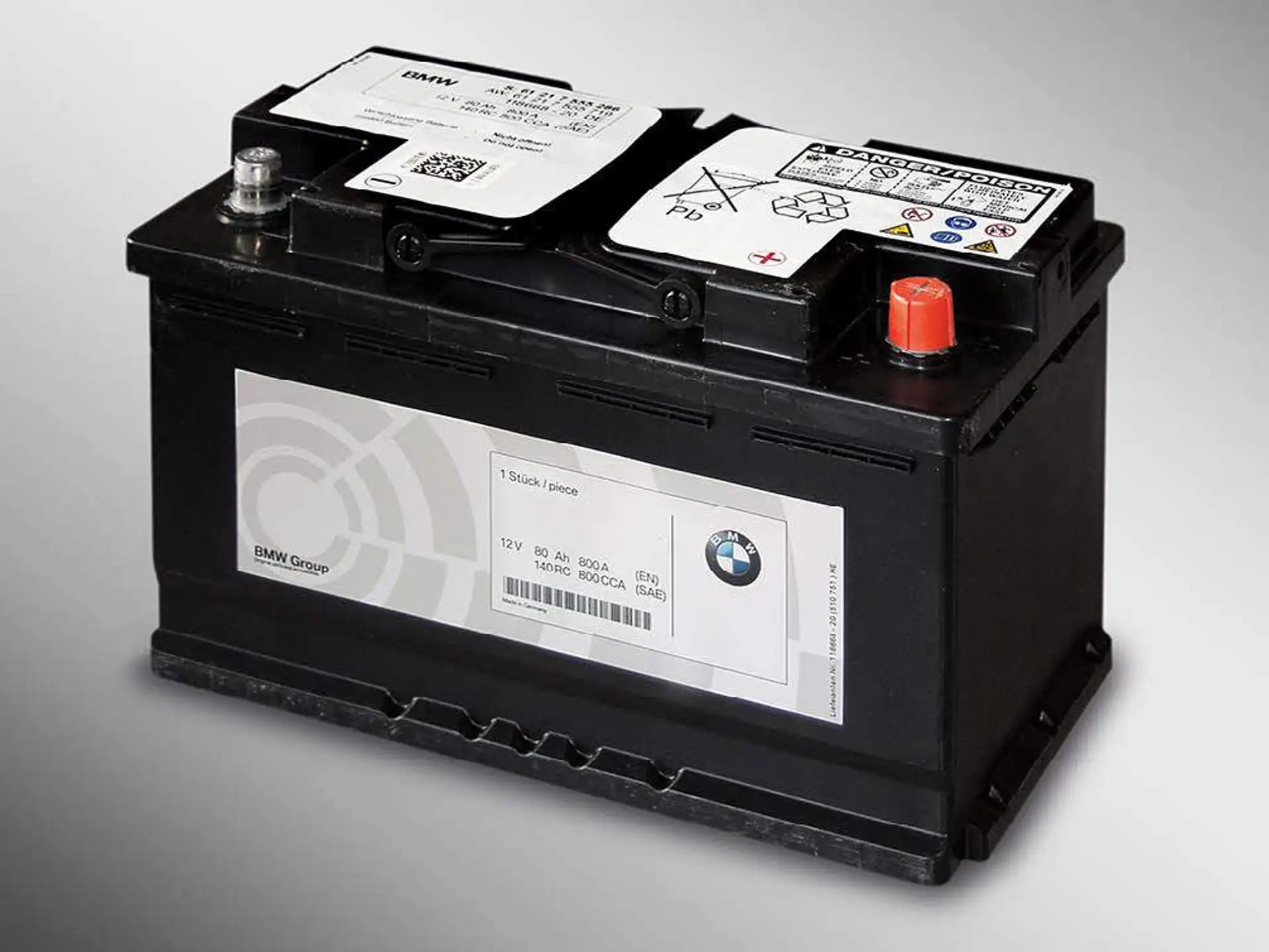 BMW Original BMW AGM-Batterie 12V, 50AH, 570A