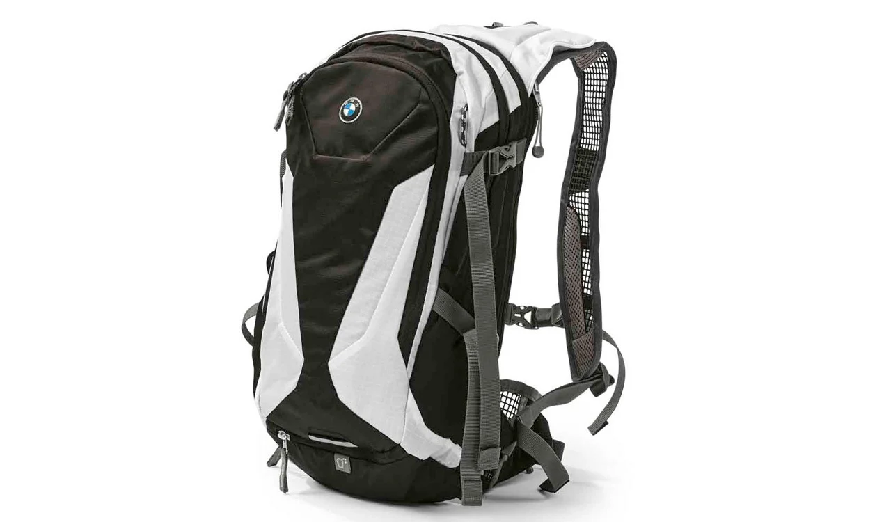 BMW Bike Rucksack grau / schwarz